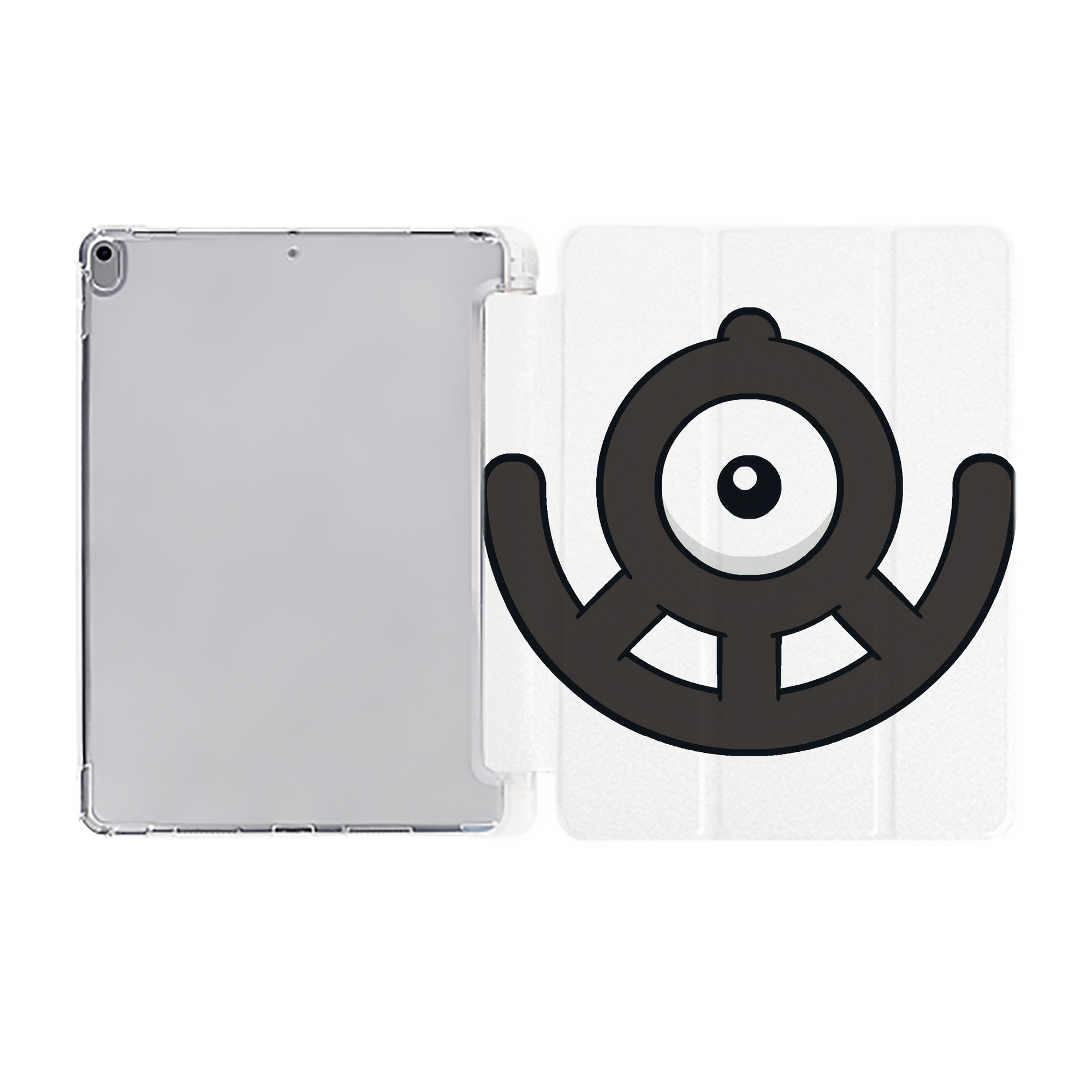 （画像用） ポケットモンスター Pokémon IPad ケース ペン収納付き 三つ折りスタンド PUレザー×シリコン 対応機種9.5/10.5/10.9インチ